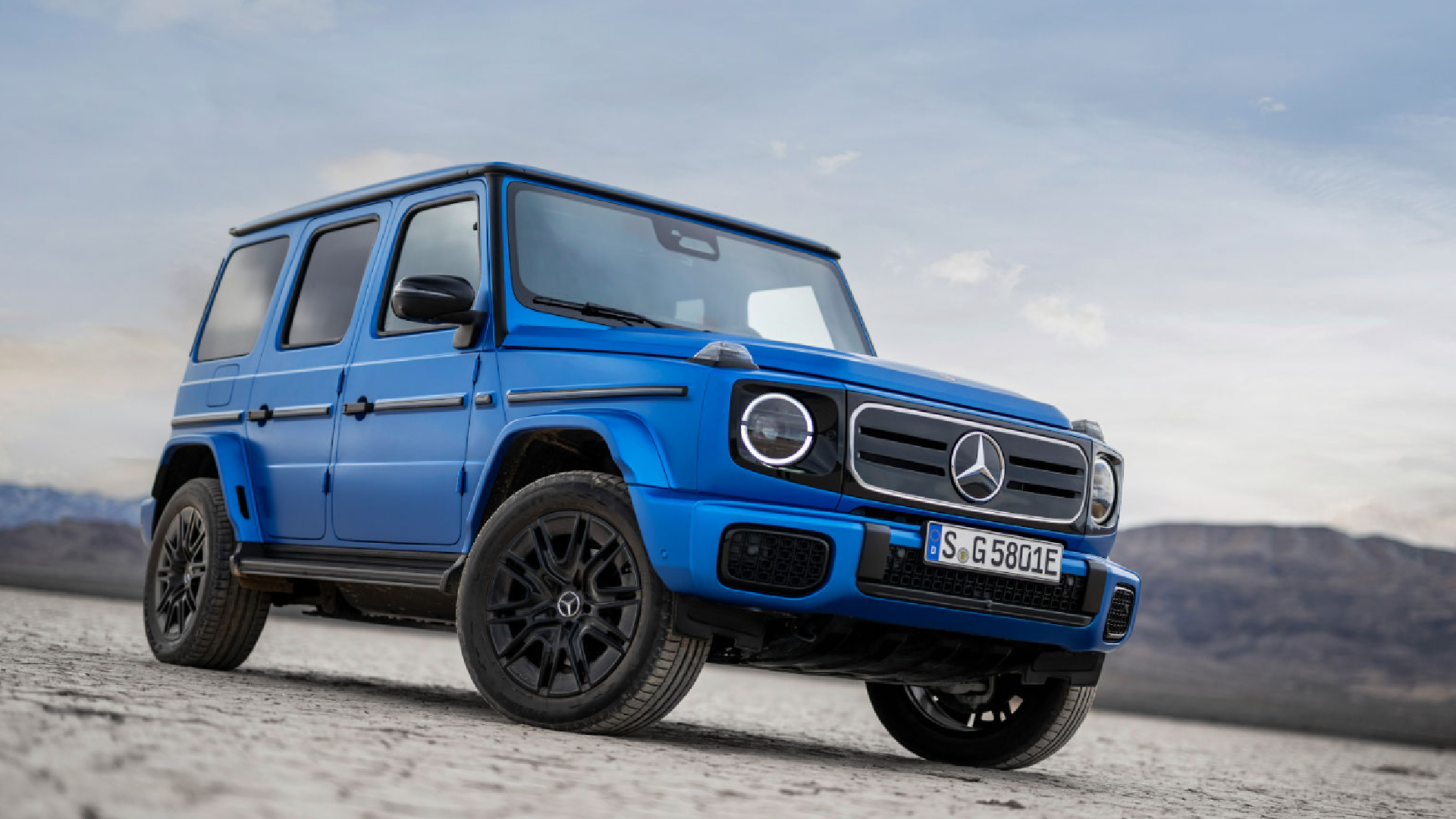 The 2025 Mercedes-Benz Electric G-Wagon